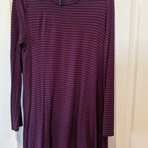 Stripe tunic dress size small